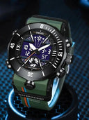 SMAEL Dual Display Sport Watch Waterproof Design for Style