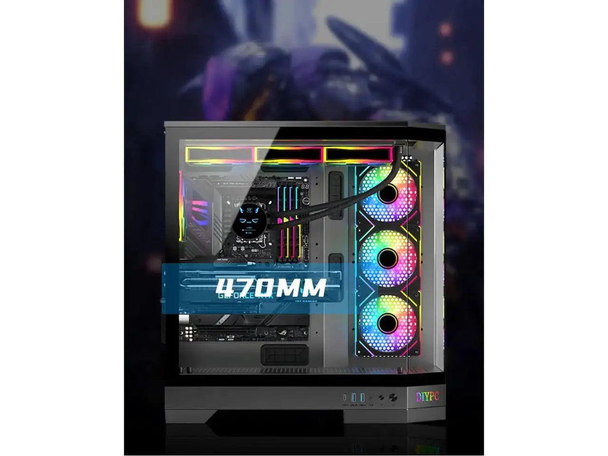 DIYPC Vanguard F1 Mid Tower ATX Case