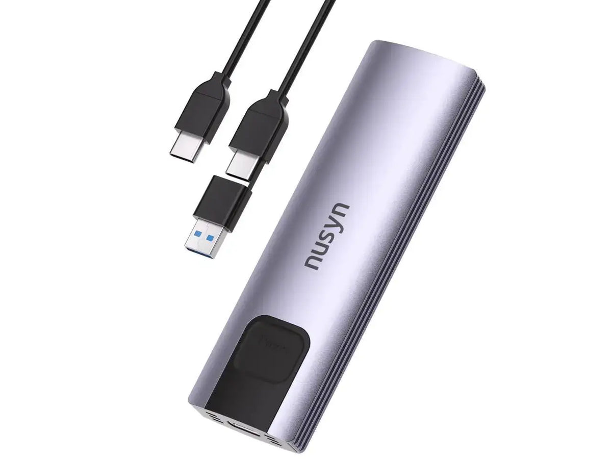 Nusyn NVMe/SATA SSD Enclosure,USB-C External Hard Drive — product view 1