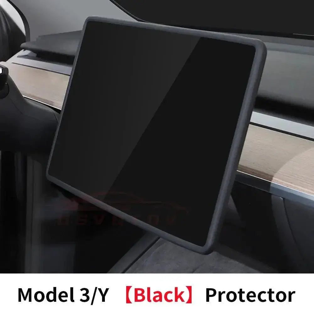 Tesla Model 3 and Model Y Screen Protector Silicone Frame