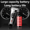 Rechargeable Electric Shaver - Long Battery Life