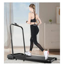 Foldable Walking Pad Treadmill Bluetooth Enabled For Home Fitness