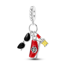 Red Color Series Charm Beads