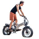 Cybervelo 20 Inch Fat Tire Electric Bike