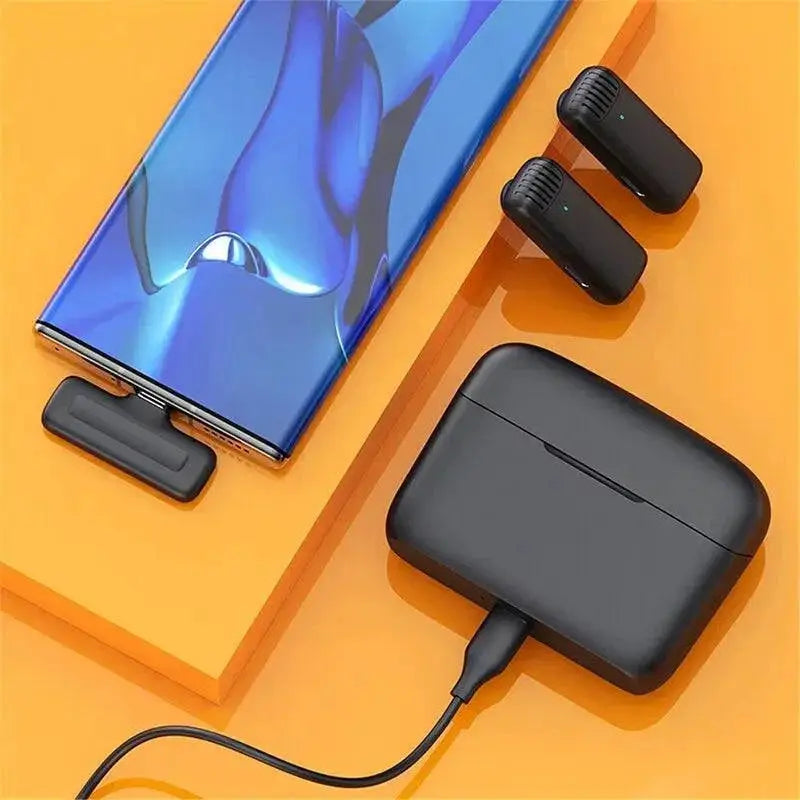 J13 Wireless Lavalier Microphone for Clear Sound Quality