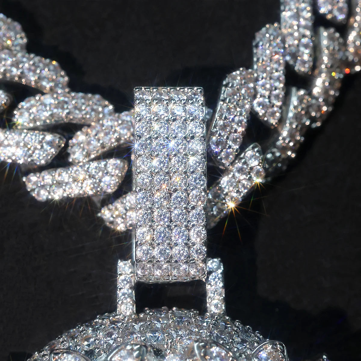 Iced Out Enamel Jesus Face