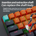 MUCAI Mini Mechanical Gaming Keyboard Compact Durable Red Switches