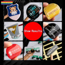 Creative Brand Stickers 3D Gel Decals for Bikes Unique