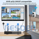 Clear 4K Outdoor PTZ Camera for Homes