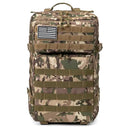 Rugged 45L Tactical Backpack for Hiking