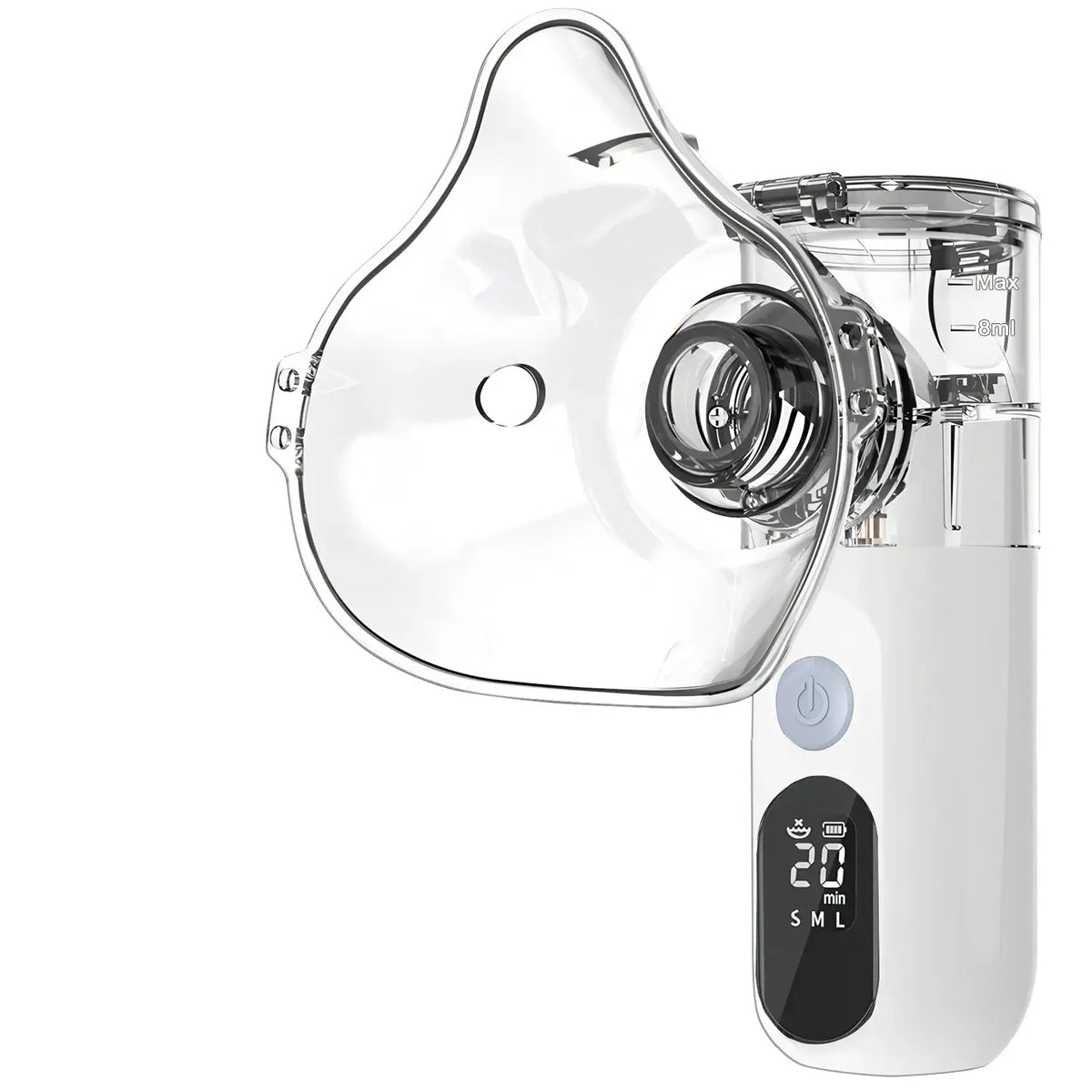 Fireurus Rechargeable Nebulizer Adjustable LED Display Medical Silent Ultrasonic Inhaler Mobile Steam Device Adult Child Medical