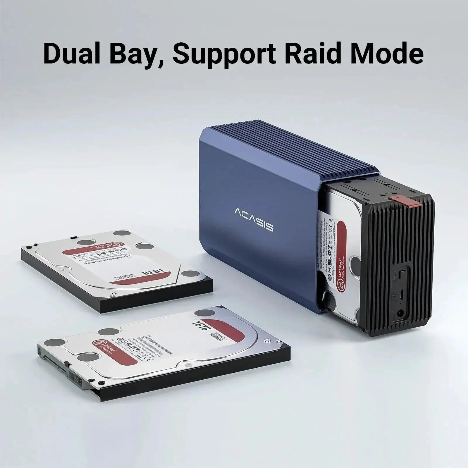 Acasis External Hard Drive Enclosure High Speed RAID