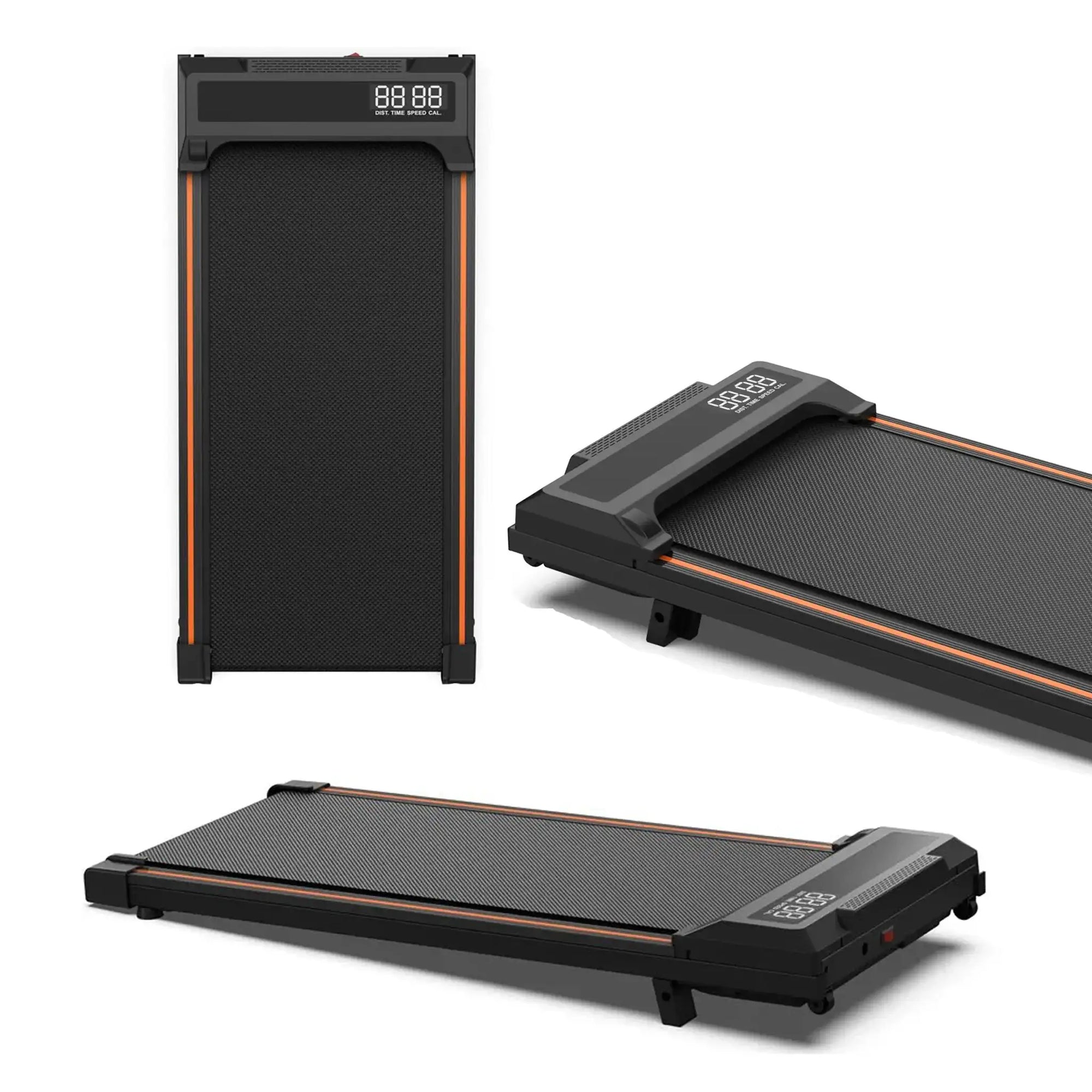 Durable 265lbs Home Gym Use Walking Pad Treadmill Foldable Portable Underdesk Sofa Mini Fitness Machine Treadmill