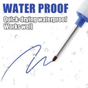 Long Head Waterproof Colorfast Ceramic Tile Metal Marking Pen