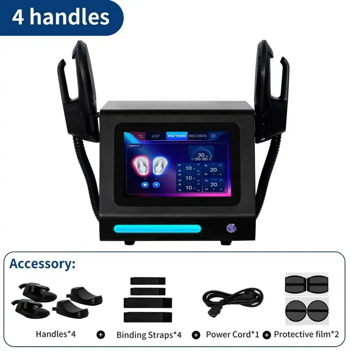 MYOslim HI‑EMT Body Contouring Machine Muscle Building Fat Burning Buttock Lifting 8 Languages Salon Beauty Equipment