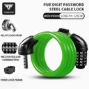 Secure Combination Bike Cable Lock