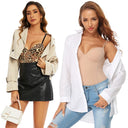 Sculpting Women's Bodysuit Shapewear with Built-in Bra & Tummy Control