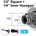 High Torque Brushless Cordless Impact Wrench for Batteries