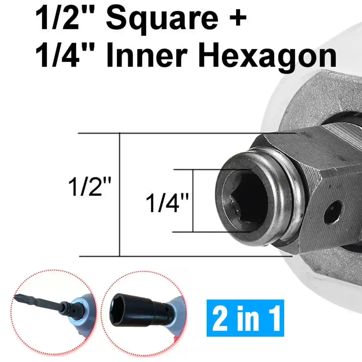 High Torque Brushless Cordless Impact Wrench Battery Powered