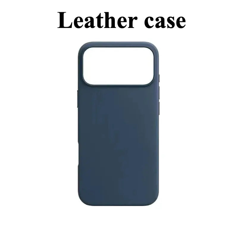 Business Official 1:1 Leather Case For MagSafe Charging Case For IPhone 18 17 Pro Max 16 15 14 Pro Max Orginal Anti-Drop Cover