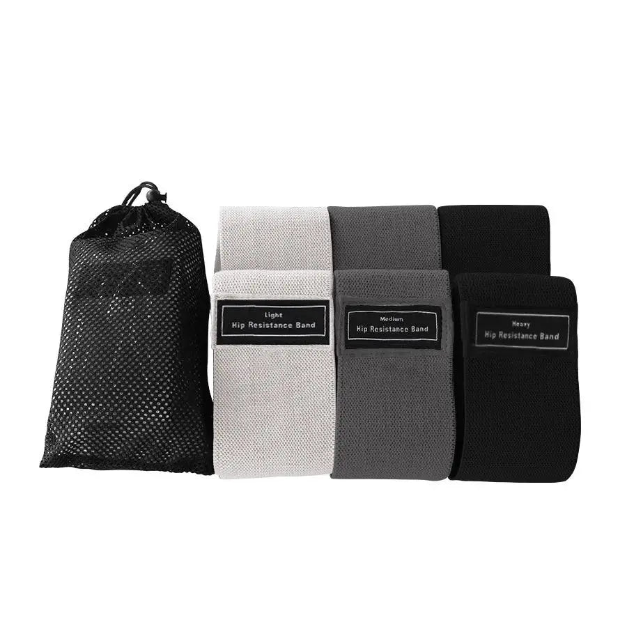 Fabric Resistance Bands Set For Glutes And Thighs Workout