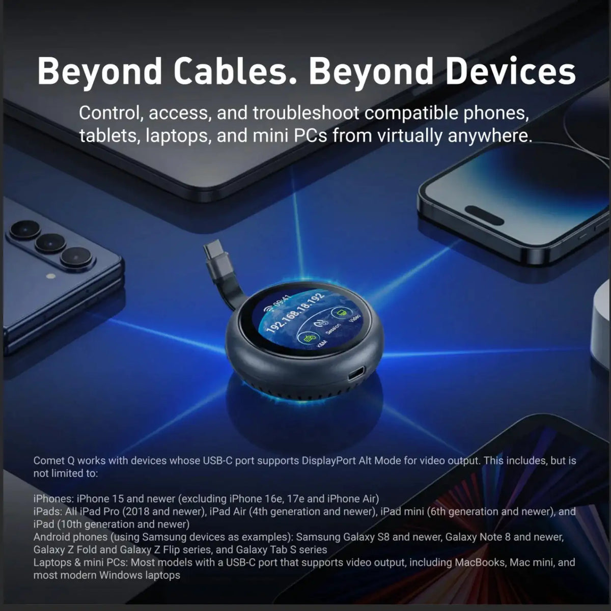 GL.iNet Comet Q () KVM Remote Control Device All-in-One USB — product view 3