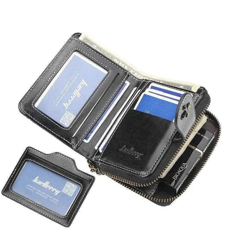 Stylish PU Leather Wallet Purse Organizer for Everyday Use