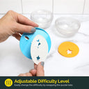 Pet Zone IQ Treat Ball Dog Toy 3 Inch Puzzle Feeder Fun