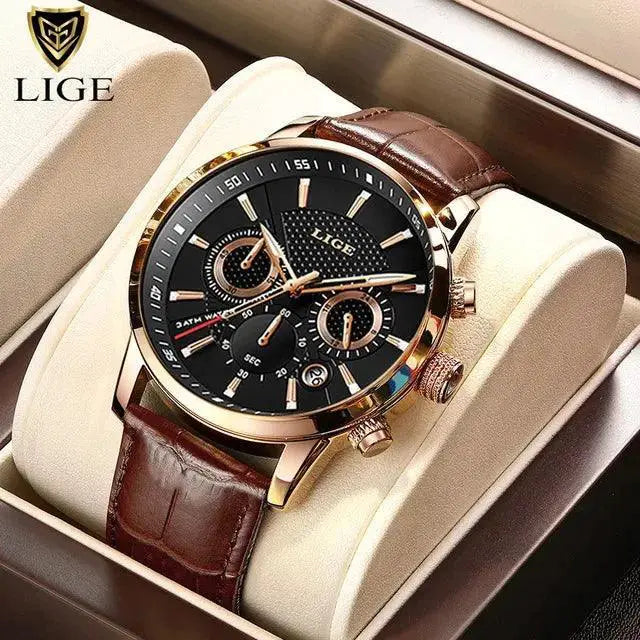LIGE Chronograph Watch for Men Precision — product view