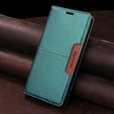 Magnetic Leather Case - Secure Wallet Flip