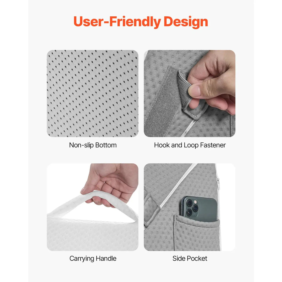 Adjustable Bed Wedge Pillow Set — product view 6