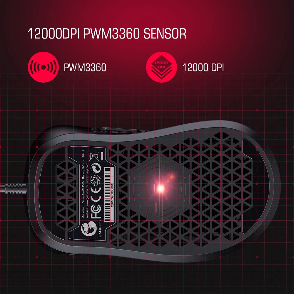 Gamesir Gm Wired Gaming Mouse