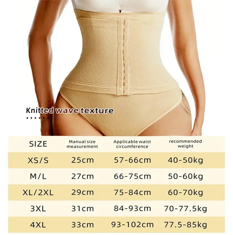 Seamless Butt Lifting Shapewear Double Control High Waist