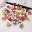 Kids Hair Ties: Fashionable Elastic Set for Little Ones
