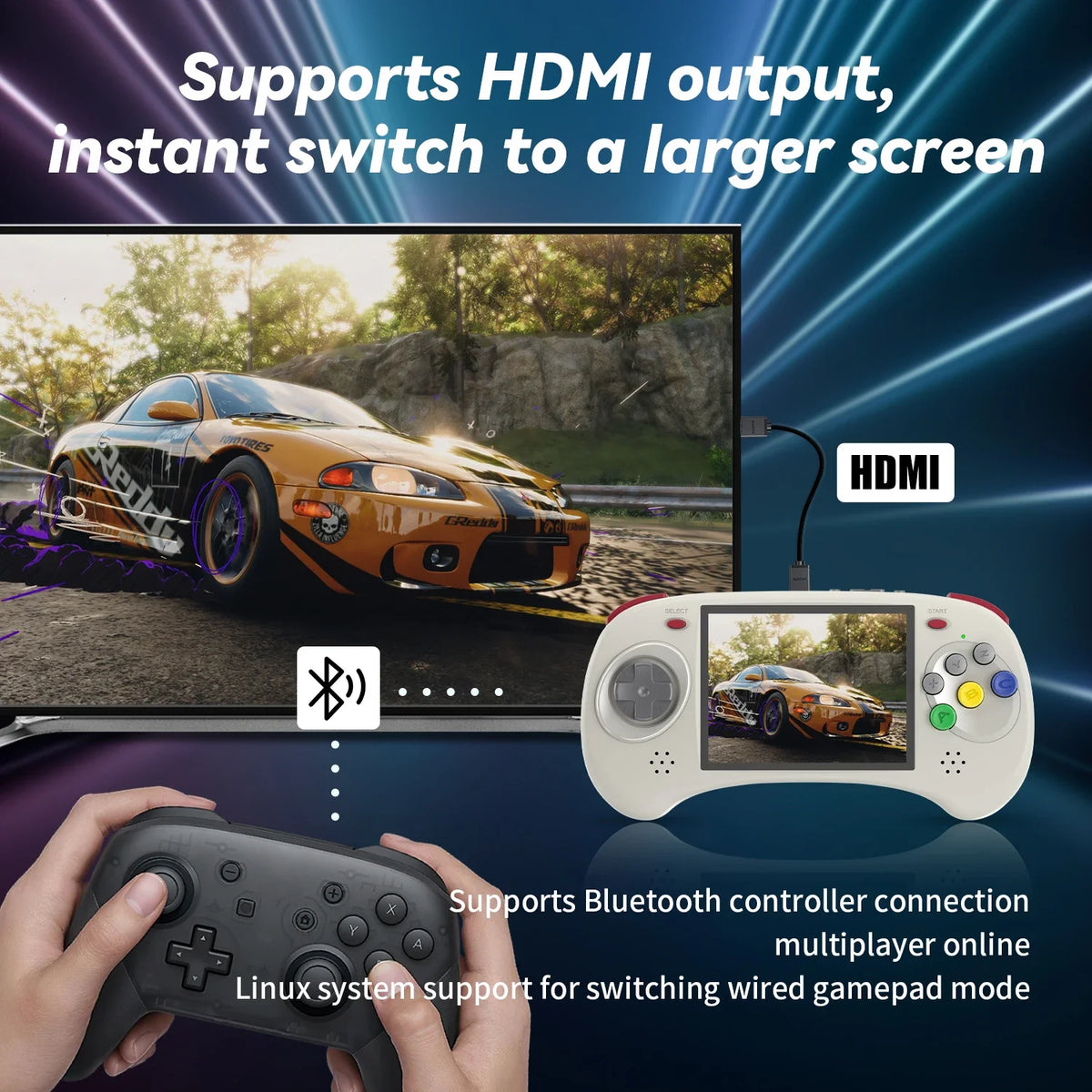 ANBERNIC RG ARC-D RG ARC-S Retro Games Handheld Game Console — product view 6