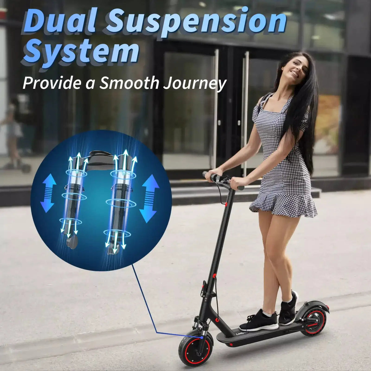 Compact Electric Foldable Scooter — product view 3