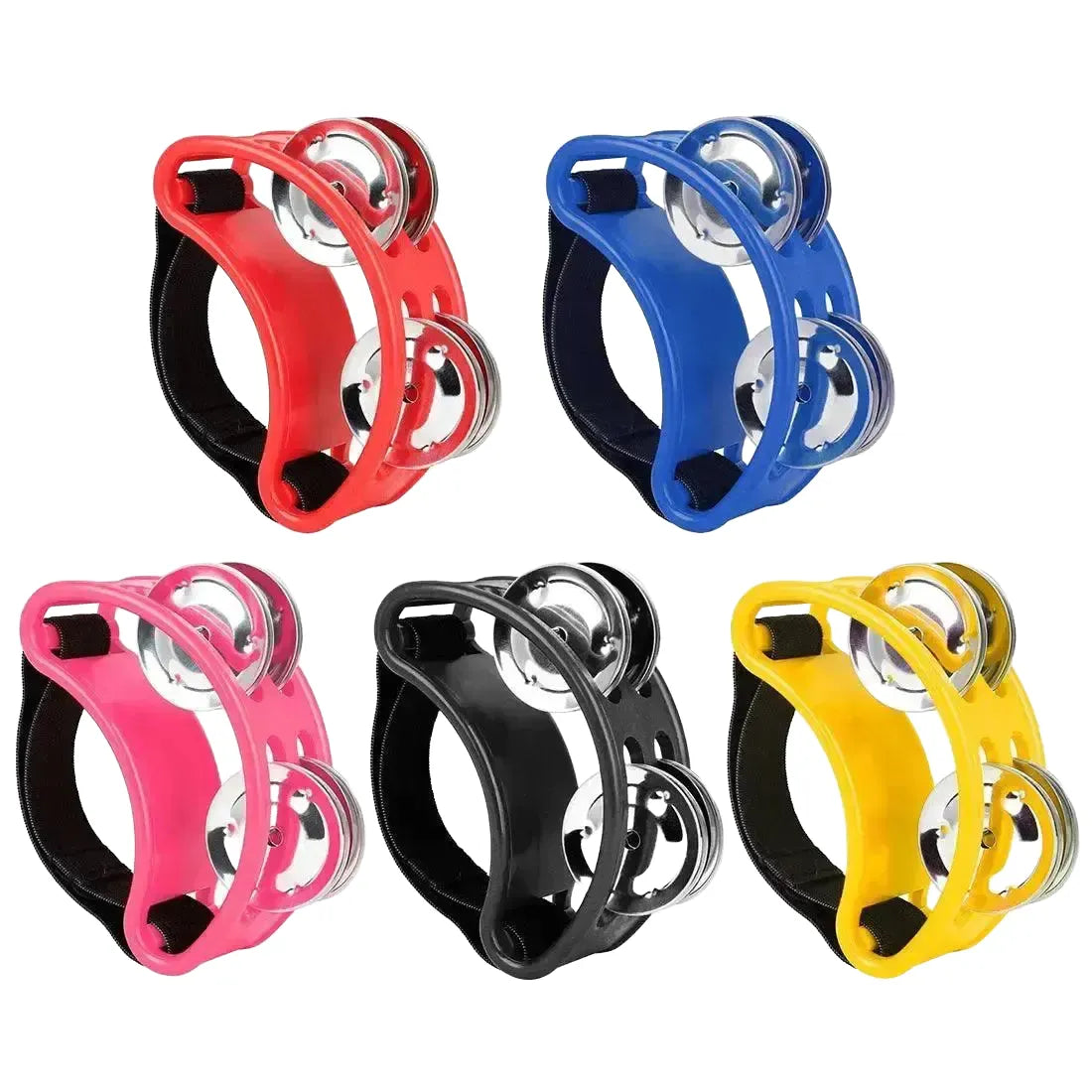Bright Tone Foot Jingle Bell Percussion — Blue