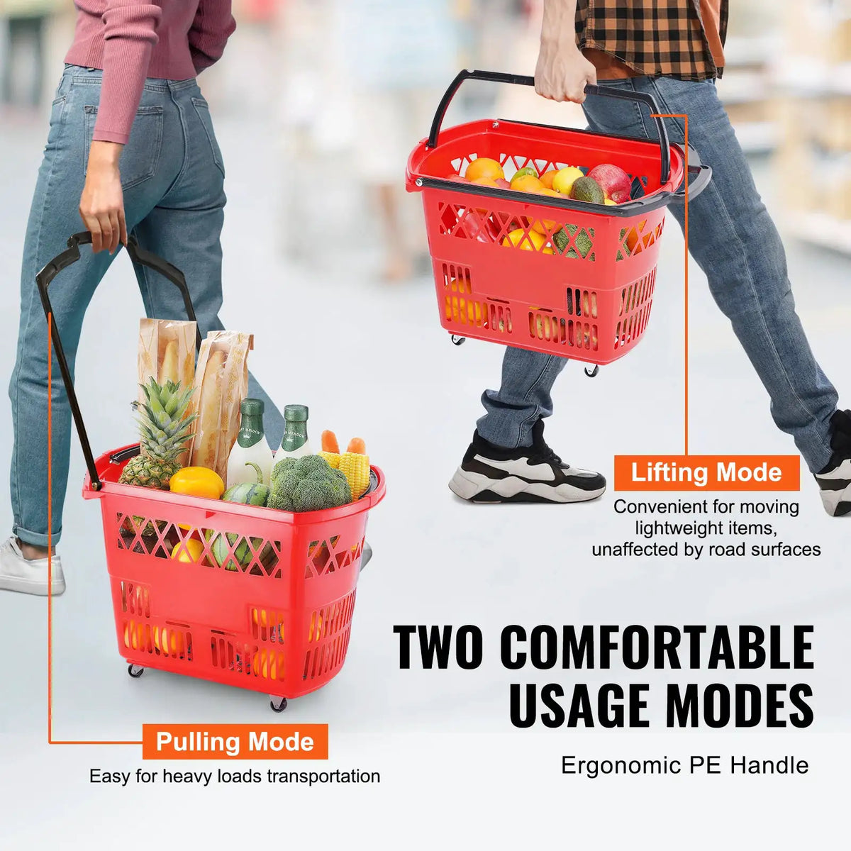 Portable Stackable Shopping Cart — product view 4