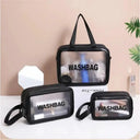 Clear Waterproof Travel Makeup Case