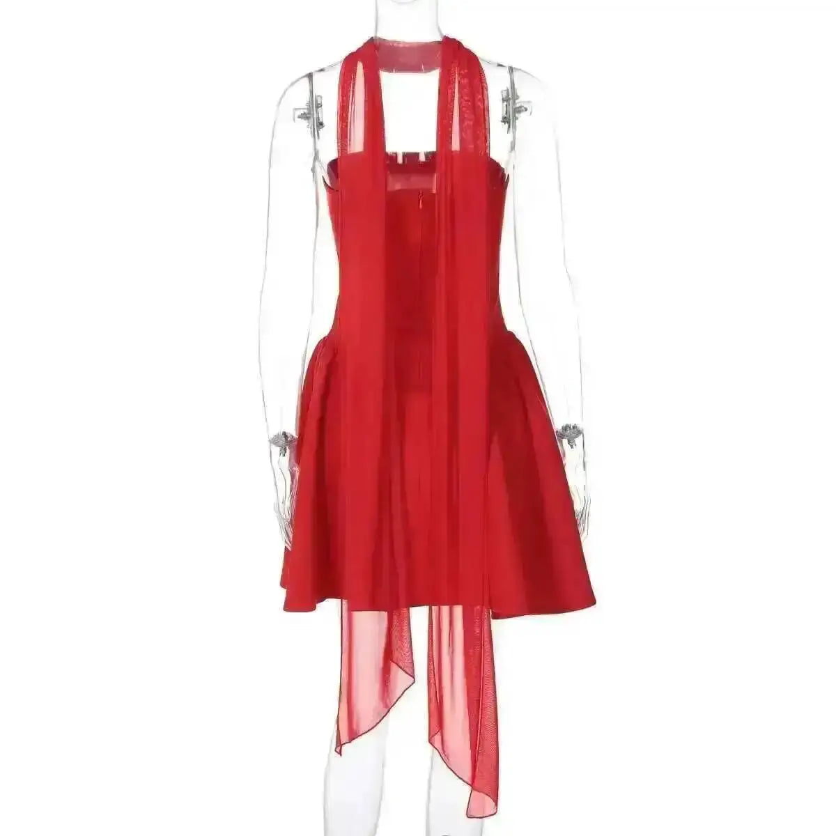 Avrilyaan Off Shoulder Backless Sexy A-line Dress Women 2025 Elegant Party Dress Strapless Bodycon Mini Summer Dress Vestidos