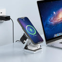 Magnetic Wireless Charger Stand: Fast 3-in-1 Station