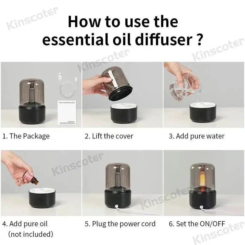 KINSCOTER Portable Mini Aroma Diffuser For Relaxation