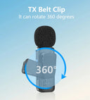 Clip-On Wireless Mic For Mobile Vloggers
