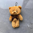 Little Bear Plush Keychain Toy Wedding Gift Keepsake Charm