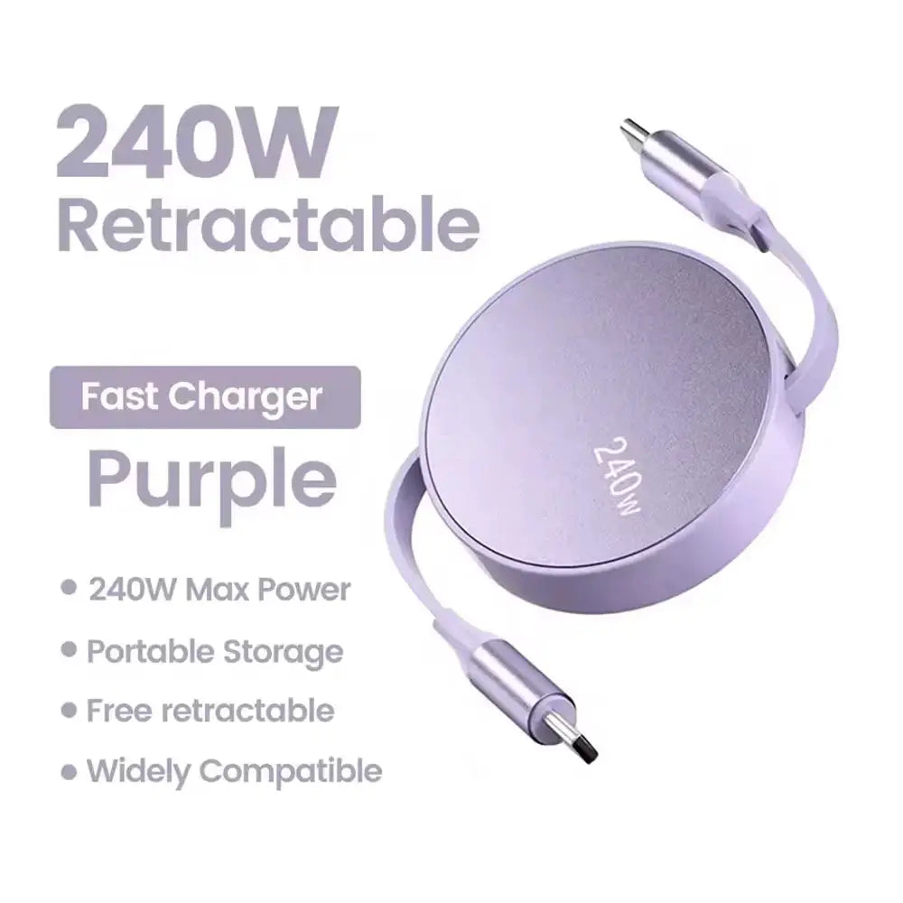 Retractable Cable Fast Charge — product view 7