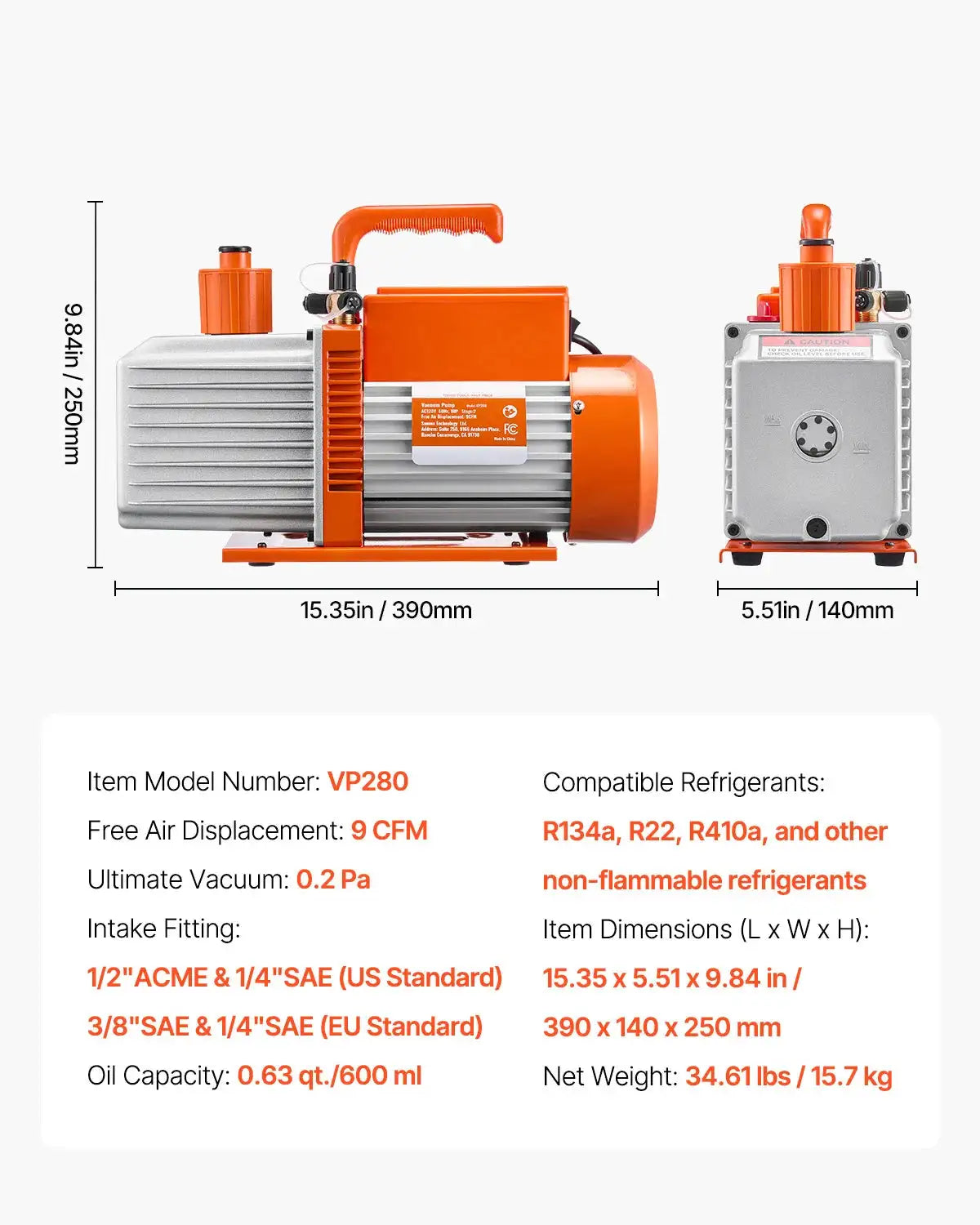 High Performance Hvac Vacuum Pump — product image 11