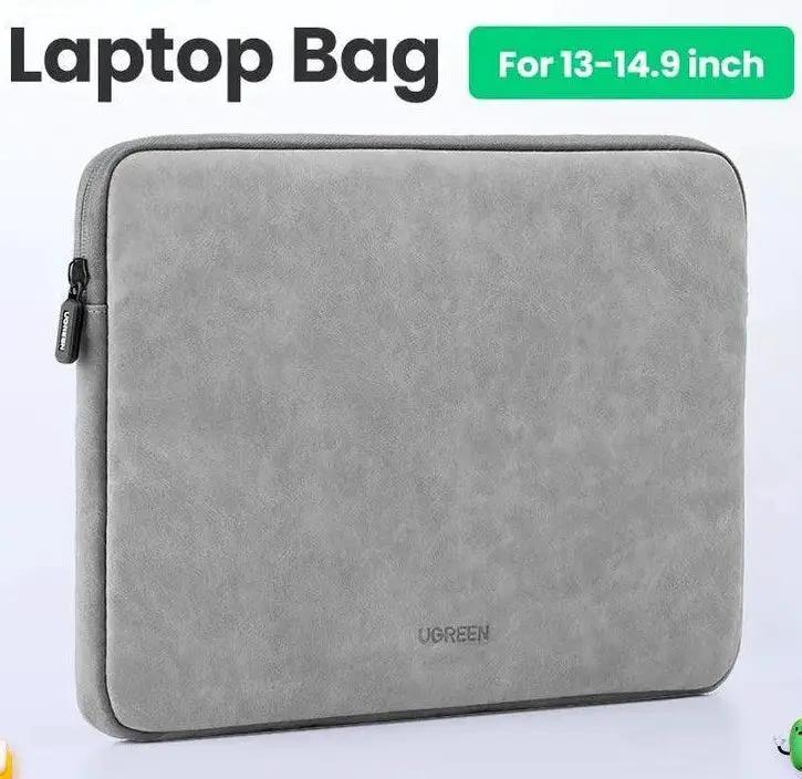 UGREEN Premium Waterproof Leather Laptop Sleeve for MacBook