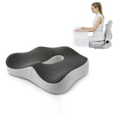 Ultimate Memory Foam Lumbar Support Cushion with Massage