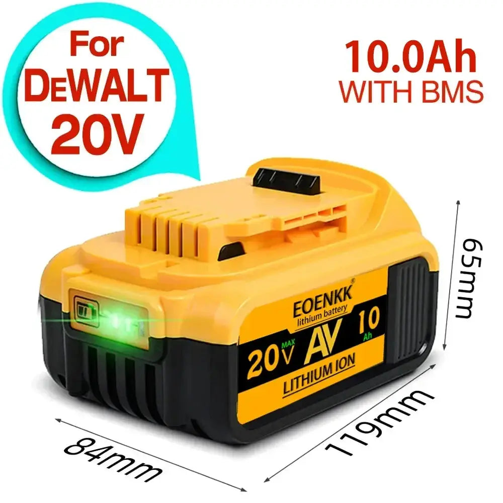 20V Lithium Replacement Battery For 18V Tools 10Ah 15Ah