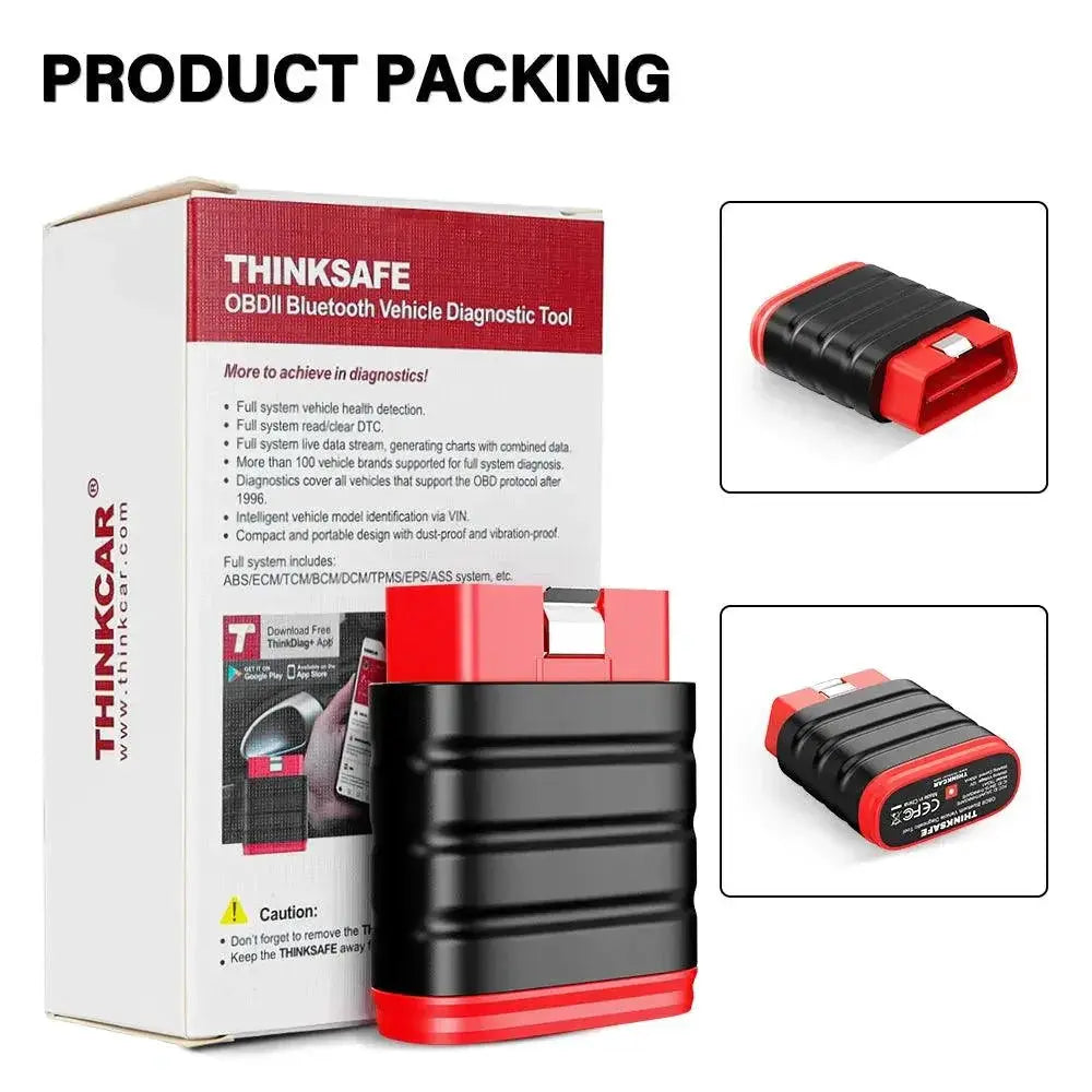 Thinkcar Thinksafe OBD2 Bluetooth Diagnostic Scanner